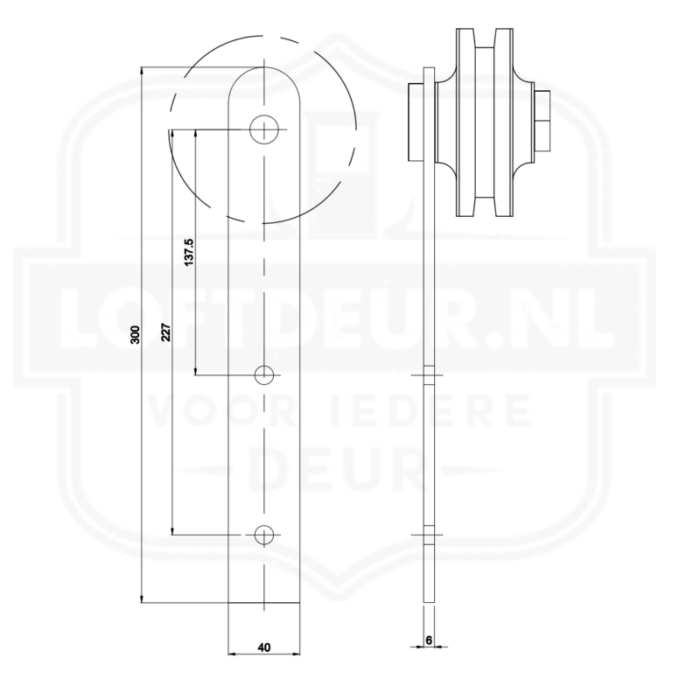 Schuifdeursysteem Basic - Afbeelding 5